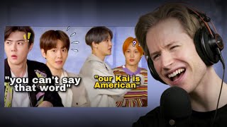 HONEST REACTION to EXO are never speaking english again after this