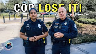 Shocking! Tyrant Cop Melts Down After First Amendment Auditor Refuses ID | Corrupt Cops Caught