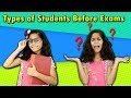 Types Of Students Before Exam | Funny Video | Pari's lifestyle