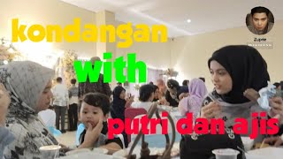 Masya Allah,,edisi kondangan Ala kami bersaudara bareng putri dan Ajis