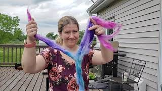 Wed. Spinning: Choosing your path and splitting roving