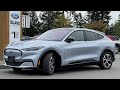 2022 Ford MachE Premium + Glass Roof, Pony Projection Lamps, AWD Review  | Island Ford