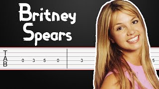 Baby One More Time - Britney Spears Guitar Tabs, Guitar Tutorial
