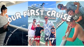 Our First Cruise / Carnival Vista 6 Night Bahamas Cruise Day 1 #carnivalvista