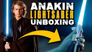Mega Anakin Skywalker Neopixel Lightsaber Unboxing | Graflex STAR WARS