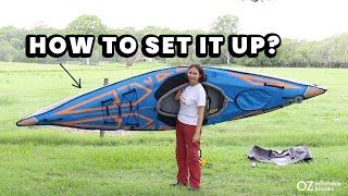 How to Set-up the AdvancedFrame Expedition Elite Kayak from Advanced Elements