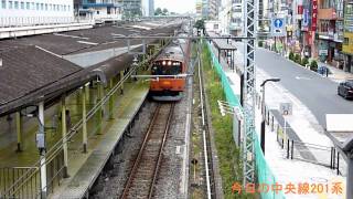 2010年６月２６日（土）今日の中央線201系（H7編成）451T各駅停車高尾行 Vol1