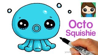 How to Draw an Octopus Easy | Octo Squishies