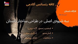 سه شیوه‌ی اصلی در طراحی ساختار «داستان»