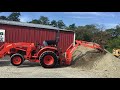 kubota l3200 backhoe