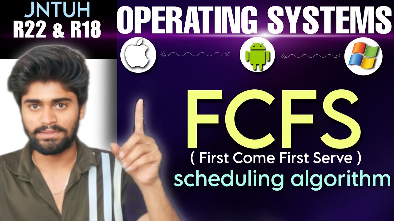 FCFS Scheduling Algorithm | Operating Systems | JNTUH R22,R18 | BTech ...