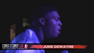 June Dewayne Performs at Coast 2 Coast LIVE | Indianapolis All Ages Edition 9/23/18