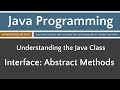 Learn Java Programming - Interface: Abstract Methods Tutorial - Java 8+