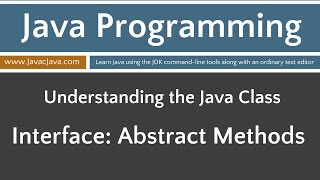 Learn Java Programming - Interface: Abstract Methods Tutorial - Java 8+