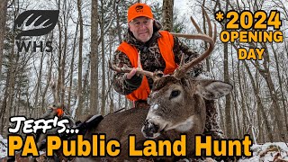 2024 PA Big Woods Public Land Hunt | Jeff Sturgis