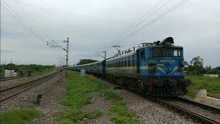 Guntur Visakhapatnam Simhadri Express 17239 | Mega offlink AJNI WAG7 - [ IR ]