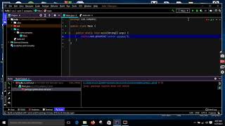 java error, package system does not exist