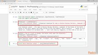 Text Processing using NLTK in Python: Tokenization–Learning to Use Inbuilt Tokenizers| packtpub.com