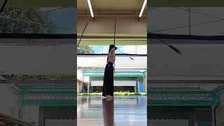 Todays Kyudo practice 今日の射 #弓道 #longbow #archery #sport #budo #japan