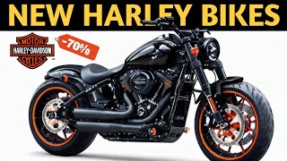 7 New Harley Davidson Motorcycles For 2025