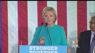 Clinton Rallies In Manchester, NH, In Run-Up To Election Day