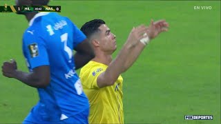 😳 ¡CHILENA DE CR7! | Al Hilal vs. Al Nassr | Final | SKC 2024