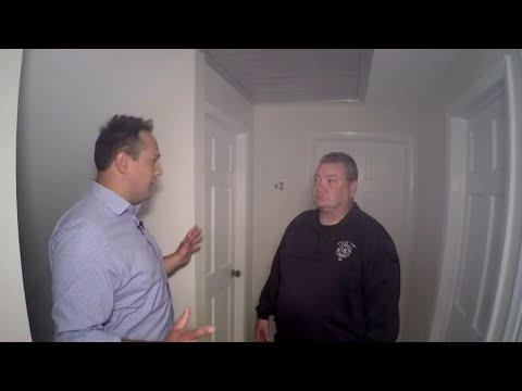 How do house fires start at night?