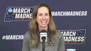 Colorado First Round Postgame Press Conference - 2023 NCAA Tournament