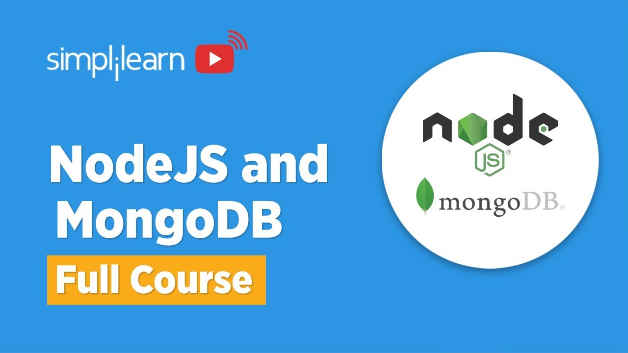 🔥NodeJS And MongoDB Full Course 2021 | Node.js And MongoDB Tutorial For ...