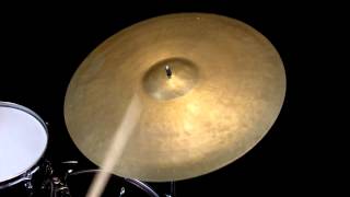 SOLD Vintage 1950s K Zildjian Istanbul Old Stamp 22\