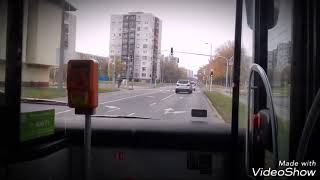 Miskolc 1-es busz (Timelapse)