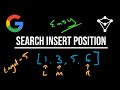 Search Insert Position - LeetCode 35 - JavaScript