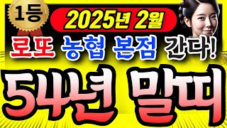 [말띠운세] 2025년 2월ㅣ54년생ㅣ72세 말띠운세ㅣ천지신명께서 돕는다. 건강 대박 나고 ,로또 농협 본점 간다!! ㅣ사주ㅣ운세 ㅣ로또ㅣ재물운ㅣ건강운ㅣ노후 #말띠 #말띠운세