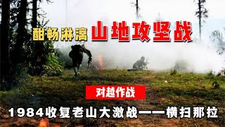 中越战役的真实影像，7分钟攻下高地震惊越军，收复老山大激战之横扫那拉