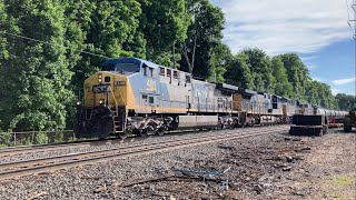 CSX L002 with an EMD Trailing Unit