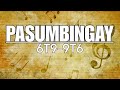 Pasumbingay by 6T9-9T6 (Lyrics video)pinoy rap 2024