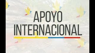 Apoyo internacional / Senado con las víctimas