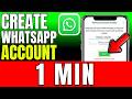 How To Create WhatsApp Account (2026)