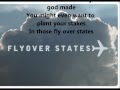 Jason Aldean Flyover states music video with lyrics