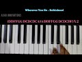 wherever you go song piano notes 🎶 robinhood nithin sreeleela g.v prakash ashu innovations