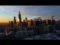 4k chicago jazz 🇺🇸 3 hour drone aerial with piano u0026 saxophone jazz 🎵 illinois usa jazz