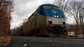 Amtrak 449 With The New Short Consist