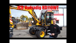 JCB  Hydradig HD110 WT Der Mobilbagger neu erfunden?