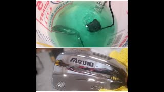 DIY Bright Nickel Plating Golf Clubs : Mizuno MP-32 Restoration - Sneak Peak