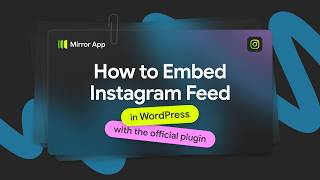 How to Add a Instagram Widget to WordPress Using Shortcode | Guide