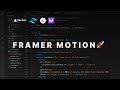 Learn Framer Motion by building a hero section using Next.js, Tailwindcss and Vercel ⭐