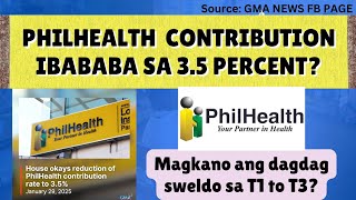 PHILHEALTH Contribution Ibaba? Magkano ang dagdag sweldo?