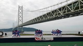 華鹿   神戸よさこい２０１８　舞子公園会場　４ｋ