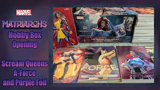 Fleer Ultra Matriarchs of Marvel | Scream Queen and a #/13 Purple Foil Pull!