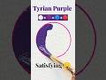 Just watch it! 🤤Rare colour ❍ colouring(Tyrian purple)#satisfyingvideo #oddlysatisfying  👌